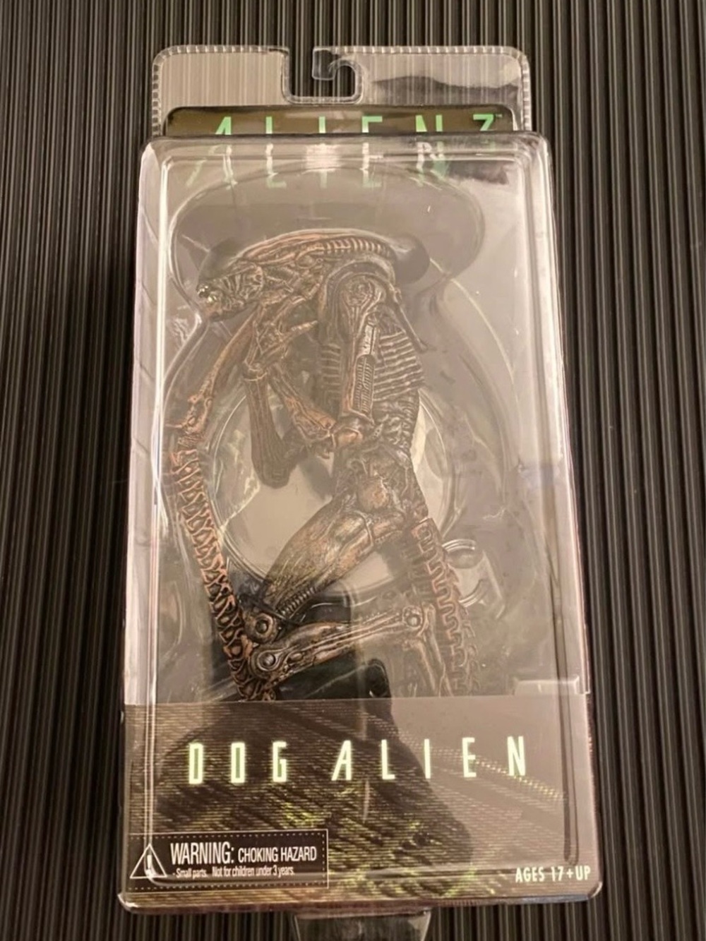 Dog Alien Collectible Figure - Metallic Bronze